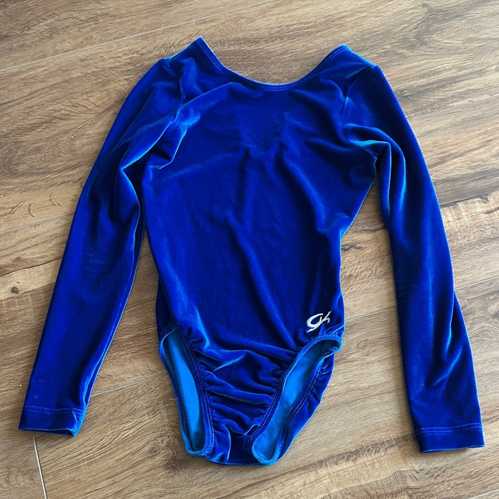 Blue Velvet LEOTARD